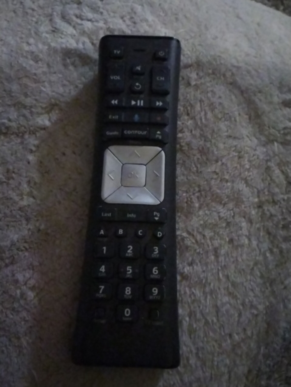 Universal Black Remote Control